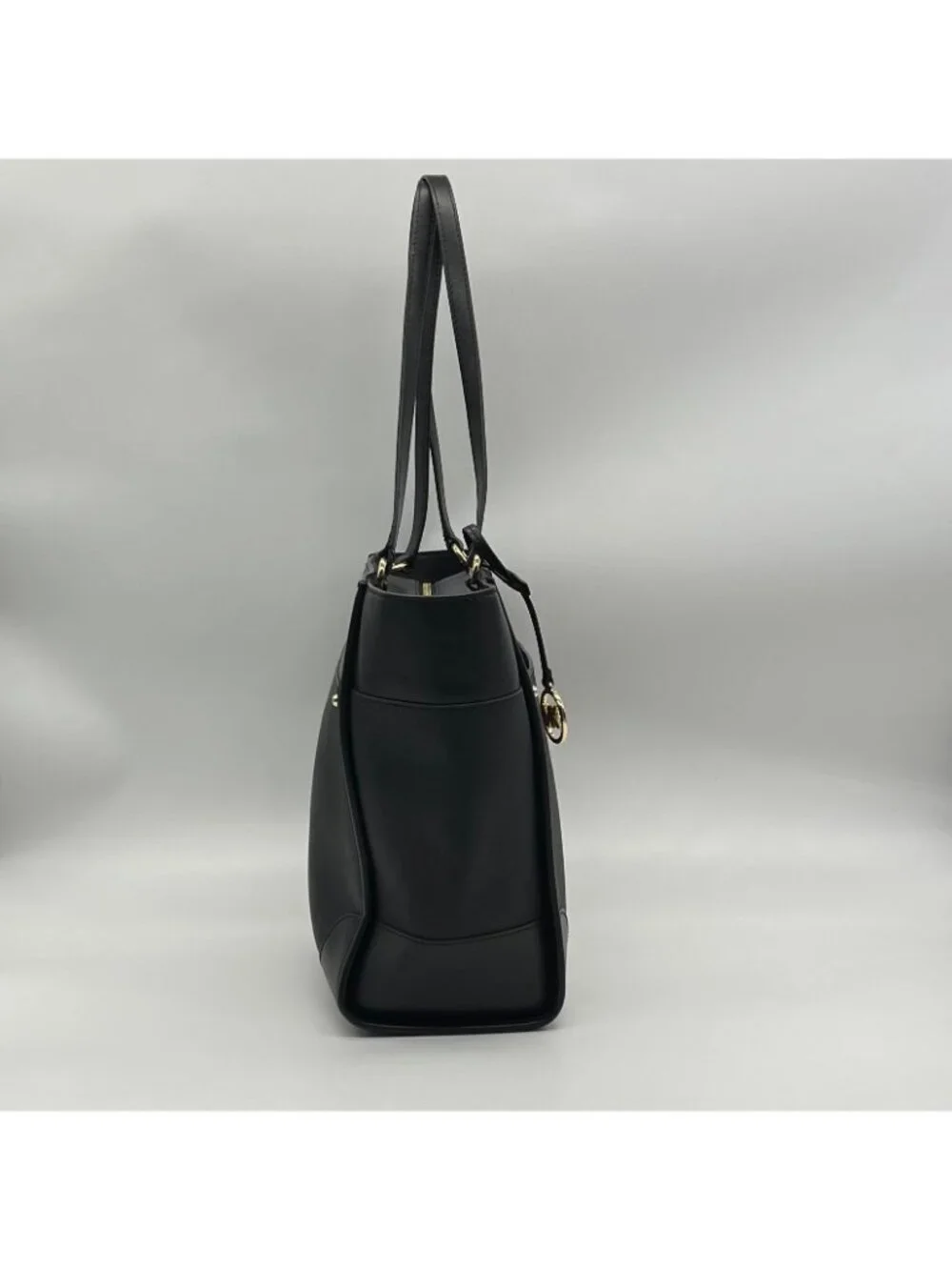 Michael Kors Black Leather Large Shoulder Bag